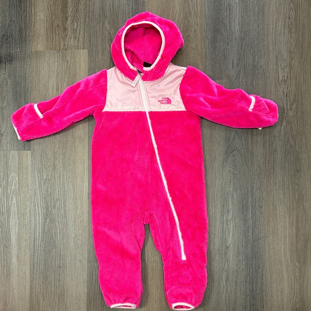The North Face Fuchsia Kids One Piece